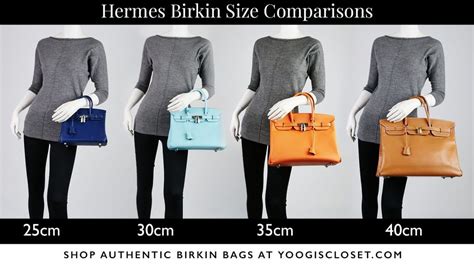 hermes birkin bag sizes|hermes bag size chart.